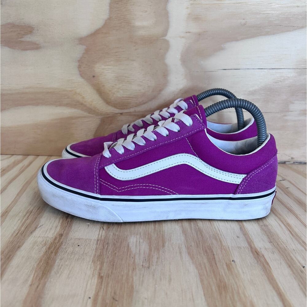 Vans Off The Wall - Old Skool - Sneakers - Purple - Women's - 8.5 - Picture 3 of 9